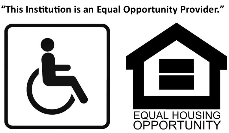 Wheelchair Logo Equal Housing Opportunity Logo