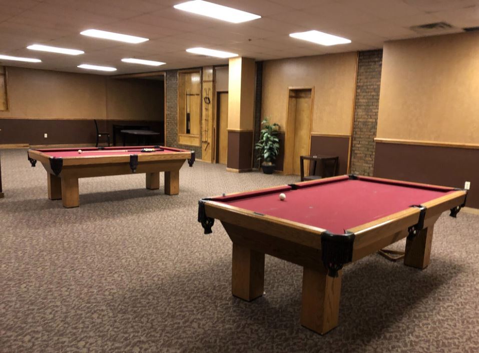 Madison-Street-Community-Room with Pool Tables